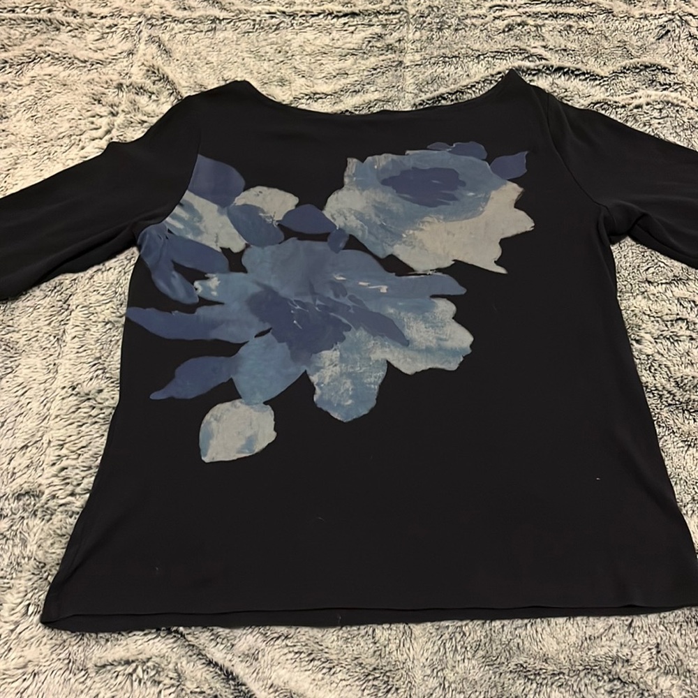 Navy floral St Johns Bay